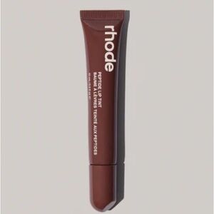 NWT rhode Peptide Lip Tint Nourishing Glaze espresso